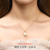 Collar con colgante de Jaspe Natural de Plata de Ley s925 para Mujer, Estilo Étnico Vintage, Moderno, Atmosférico, Oro Antiguo, Juego de Jade Hetian, Cadena