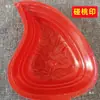 Molde de Plástico para Pastel de Durazno Rojo de Shantou, de Moda, para Pastel de Durazno Grande, Mediano y Pequeño, Molde para Pastel de Carcasa de Ratón, Pastelería de Fruta de Durazno, Molde Especial de Plástico para Fruta para Pastel de Durazno y Pastel Redondo