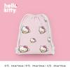Bolsa con Cordón Familia Gato Dibujo Animado Bolsa Pequeña de Tela Bolsa para Guardar Artículos Varios para Estudiantes Bolsa de Cosméticos Bolsa de Aseo Portátil