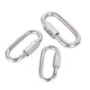 Anillo de Eslabón Rápido de Acero Inoxidable 304, Anillo de Conexión, Hebilla de Pista, Hebilla de Eslabón, Mosquetón de Escalada, Hebilla de Cadena