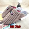 Un Juego Completo de Pantuflas de Algodón Semiacabadas, Empeines y Suelas, Materiales para Zapatos, Zapatos de Boda, Empeines y Pantuflas Hechos a Mano para Invierno
