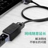 Ventas Directas de Fábrica con cabezal de paso directo de Red apantallado, conector de cable de red de paso directo, terminal de empalme, extensor