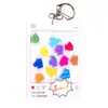 Agitador Acrílico Colorido con Forma de Estrella de Anime Adornos de Dibujos Animados para Bricolaje Colgante para Mochila Escolar Decoración Se Puede Personalizar y al por Mayor
