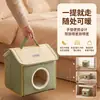 Cama casa para gato y perro para calor invernal para perros pequeños y gatos en todas las estaciones, casa para perro y cama para gato lavables, suministros para mascotas