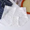 Ropa interior de seda helada de cintura media para verano, entrepierna antibacteriana de seda, para mujer, refrescante, transpirable, ligera, sin sensación de agobio para estar sentado mucho tiempo, Pantalones triangulares, Estilo nuevo