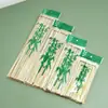 Palillos de Bambú Desechables Empacados al por Mayor para Ramilletes de Flores, Bocadillos, Brochetas Picantes, Frutas, Brochetas de Cordero, Brochetas para Barbacoa