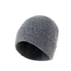 Chapéu de Lã Tricotado Espesso para Outono e Inverno para Homens, Chapéu de Lã Versátil e Quente, Pequeno Chapéu Anti-Frio que Mostra o Rosto para Mulheres