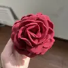 Presilha de Cabelo Flor Rosa Estilo Igual de Blogueira, Presilha de Cabelo Shennan Shabei, Várias Cores, Presilha de Cabelo Flor Rosa, Preço de Atacado do Fabricante