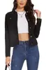Fábrica de Origem ODM de Lote Pequeno Jaqueta Jeans Feminina Jaqueta Jeans Feminina Fábrica Personalizada Personalização