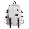 Mochila Escolar para Estudiantes de Preparatoria Hombres Gran Capacidad Simple Mochila para Computadora Versátil Mochila para Computadora para Estudiantes de Secundaria Mochila de Viaje