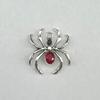 Europeu e Americano Novo Halloween DIY Acessórios Vintage Liga de Zinco Diamante Aranha Pingente Pingente