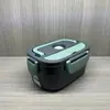 Lonchera eléctrica portátil para uso transfronterizo, adecuada para el hogar y el coche, lonchera autocalentable, no necesita agua, lonchera eléctrica enchufable para calentar