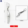 Máquina de borde de palanca industrial horquilla aguja 101 Horquilla para tirar hilo de bergamota Prensatelas de máquina de puntada ciega Máquina Aguja doblada Máquina de puntada ciega tipo T Aguja doblada T830