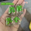 Contas de Flor de Trevo de Quatro Folhas Prensada Flor Real Semi-Acabadas para Acessórios de Colar e Pulseira Joias Artesanais DIY para Venda na Área Cênica