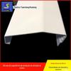 ABS Personalizado Plástico Ecologicamente Correto Plástico de Grau Alimentício Perfil de Cobertura ABS Extrudado Branco Perfil Tripé Frio Processamento