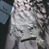 Pantalones sin costuras de seda helada de cintura alta para control de abdomen y levantamiento de glúteos para mujer, con inserciones de malla y entrepierna de seda de morera transpirable, pantalones moldeadores para mujer