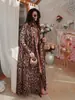 Cárdigan Abrigo Plisado Estilo Miyake con Estampado, Ropa Étnica para Mujer Tallas Grandes, Moda Transfronteriza Europea y Americana, Capa Abrigo Plisado