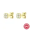 Moda Europeia e Americana Mais Vendida Estilo Ins Brincos de Pétalas Turquesa Prata Esterlina S925 Brincos de Diamante Joias de Nicho Brincos