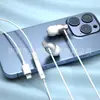 Atacado de Fábrica Fones de Ouvido com Fio Controlados por Fio Type-C Chip Digital com Microfone e Graves Pesados Adequados para Fones de Ouvido Android e Apple