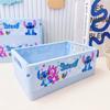Caja de Almacenamiento Plegable Grande para Stitch de Comercio Exterior Transfronterizo, Estante de Almacenamiento para Artículos de Escritorio y Misceláneos de Lilo y Stitch