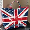 Sitio Independiente Temu Bolso de Mano de Nuevo Estilo Transfronterizo Impermeable PVC+Lona Portátil para Viajes Diarios Bolso de Hombro Bolso Tote