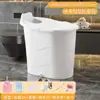 Banheira para Adultos Espessa, Banheira de Plástico para Uso Doméstico, Adequada para Apartamentos Pequenos, Banheira de Corpo Inteiro, Pode Ser Usada para Sentar
