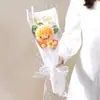 Regalo para el Día del Maestro Ramo Terminado de Girasol para Maestra de Jardín de Niños Tejido Hecho a Mano Flor de Lana Regalo Creativo
