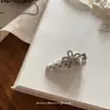 Grampo de Cabelo Flor com Strass de Bolinhas para Mulheres, Presilha Lateral, Presilha para Franja, Grampo para Cabelos Soltos, Novo Acessório de Cabelo Coreano de Alta Qualidade