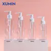 Serie Xumin Langying Botella de Gel de Baño para Mascotas 100-200ml Botella Transparente con Dispensador de Loción 250ml Botella de Champú