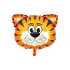 Ventas Directas de Fábrica nuevos juguetes inflables grandes de animales del bosque decoración de fiesta de cumpleaños para niños suministros globo de película de aluminio