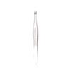 Pinzas de acero inoxidable para injerto de pestañas, pinzas para cejas, pinzas para injerto de pestañas, herramientas de belleza, disponibles en stock.