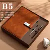 Caja de Regalo Personalizada para Cuaderno Set Modelo Nuevo 2025 Cuaderno A5 Cuaderno Engrosado de Alta Calidad Personalizable con Impresión de Logo