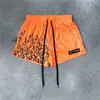 Verão Novo Malha Esportiva Masculino Fitness Shorts Academia Corrida Treino Casual Secagem Rápida Respirável Basquete