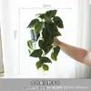 Simulación Bosque Caucho Suave Tacto Mano Hoja Falsa Paisaje Colgante Pared Fondo Pared Oficina Guardería Rincón Plantas Decoración