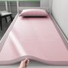 Tapete de Seda de Gelo para Dormitório de Faculdade Cama de Solteiro Especial Verão 2025 Novo Tapete Infantil Verão 90X190Cm
