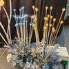 Novo casamento 5 pérolas terra plug-in chumbo 6 fio de cobre fogos de artifício terra plug-in luzes casamento auditório palco passarela luzes decorativas