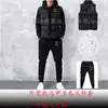 Comércio Exterior Transfronteiriço Outono e Inverno Estilo Europeu e Americano Colete, Moletom e Conjunto de Três Peças Masculino e Feminino com Lã, Logotipo Personalizável, Agasalho Esportivo com Capuz