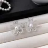 Pendientes Texturizados de Lujo Ligero y Gama Alta, Pendientes de Diseño Femenino y Fresco, Pendientes y Pendientes Franceses Elegantes y Versátiles