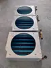 Mini enfriador de agua Evaporador de aletas refrigerado por aire Intercambiador de calor del condensador Henan Kerui