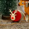 Decorações de Natal Pingentes de Árvore de Natal Pingentes de Boneca de Tecido de Natal Boneca Papai Noel Boneco de Neve Pequenos Pingentes