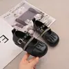 Sapatos Mary Jane Doces de Prata com Laço para Outono e Inverno, Sapatos de Princesa com Solado Macio e Velcro para Meninas, Sapatos Individuais para Meninas Pequenas