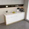 Balcão de Água Armário Integrado Escritório Comercial Lazer Montado na Parede Companhia Armário de Chá Armário de Café Lavatório Mesa de Operação Armário