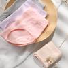 Pantis Personalizados de Cintura Alta para Mujer con Entrepierna de Algodón Puro, Control de Abdomen y Características de Levantamiento de Glúteos, Estilo Dulce y Sencillo, Fábrica Mayorista