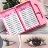 Pestañas postizas de moda para comercio exterior transfronterizo, pestañas inferiores gruesas estilo ojo de gato, set con pegamento, pestañas inferiores fáciles de usar adecuadas para maquillaje diario