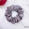 Europa y Estados Unidos transfronterizo color sólido 12 cm intestino grueso seda de imitación salchicha gorda banda para el cabello damas accesorios para el cabello de alta gama al por mayor