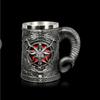 Direitos de venda série de jogos espíritos copo de vidro copo de cerveja aço inoxidável vidro comércio doméstico taça de vinho copo de cerveja fábrica reto