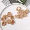 Viento de princesa suave súper hada borla doble cara malla gasa flor diy tejido a mano Joker pasador material para accesorios de cabello venta al por mayor