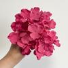 Diâmetro do Ponto 18cm 27 Peças Cabeça de Flor Hortênsia Tecido de Seda Artificial Guia de Estrada de Casamento Decoração de Casa Parede de Flores