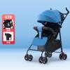 Carrinho de Bebê Que Pode Sentar e Deitar, Ultra Leve, Portátil, Simples, com Amortecimento, Carrinho Guarda-Chuva para Bebê, Dobrável, Carrinho de Bebê para Crianças