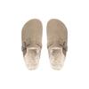 Otoño 2024 nuevo madre uva invierno forro polar cálido suela gruesa zapatos de pelo cabeza grande cálidos zapatos con forro de polar para la nieve